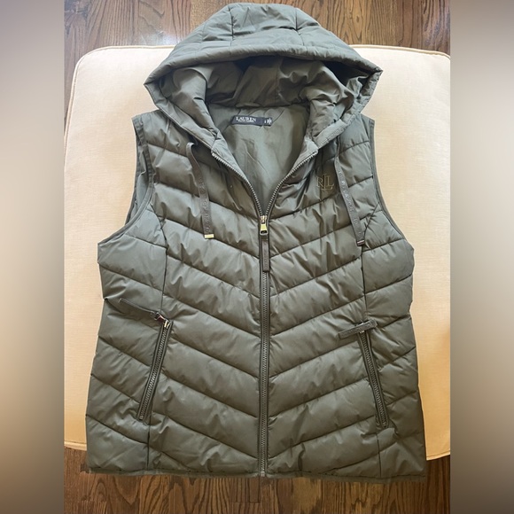 Ralph Lauren Olive Green Vest - Picture 1 of 1